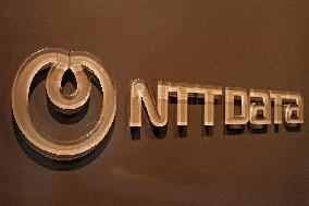 NTT Data Group Sign and Logo